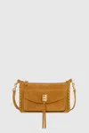 Rebecca Minkoff Darren Whipstitch Mini Top Zip Crossbody Bag