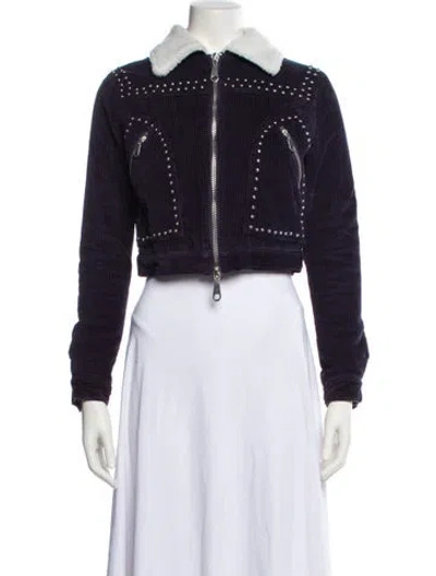 Pre-owned Rebecca Minkoff Denim Jacket In Blue