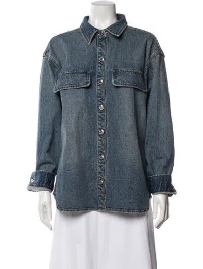 Pre-owned Rebecca Minkoff Denim Jacket In Blue
