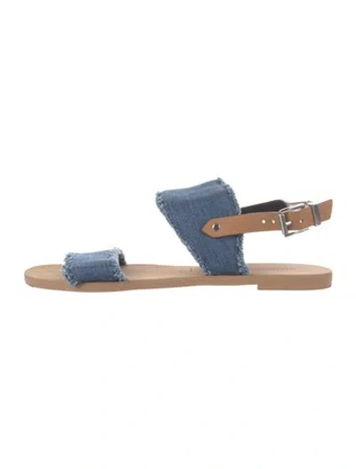 Pre-owned Rebecca Minkoff Denim Sandals In Blue