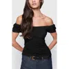 Rebecca Minkoff Devin Off The Shoulder Ruched Top