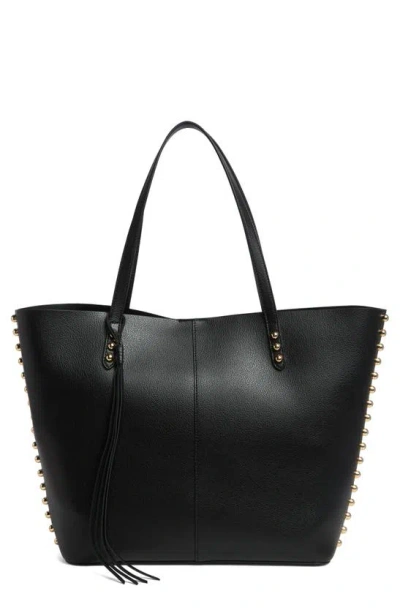 Rebecca Minkoff Domed Stud Tote Bag In Black