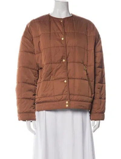 Pre-owned Rebecca Minkoff Down Coat In Brown