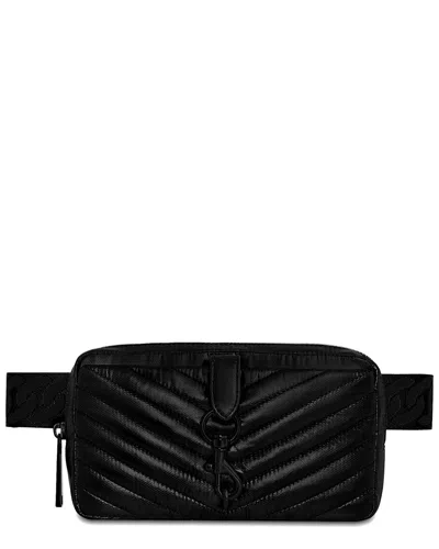 Rebecca Minkoff Edie Belt Bag In Black