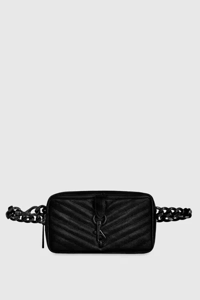 Rebecca Minkoff Edie Belt Bag In Animal Print