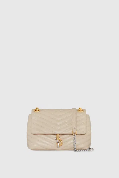 Rebecca Minkoff Edie Crossbody Bag In Neutral