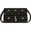 Rebecca Minkoff Edie Crossbody Bag With Evil Eye Studs In Black