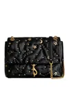 Rebecca Minkoff Edie Flap Shoulder With Celestial Stars In Black
