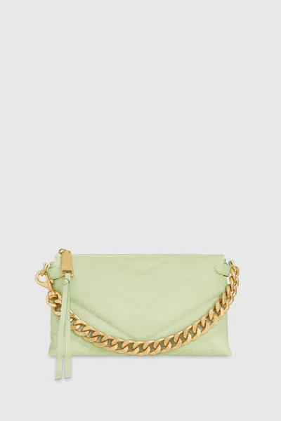 Rebecca Minkoff Edie Maxi Medium Crossbody Bag In Mint