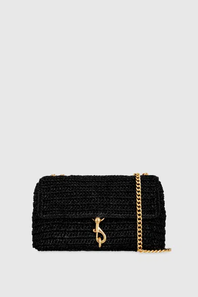 Rebecca Minkoff Edie Medium Crossbody Bag In Black