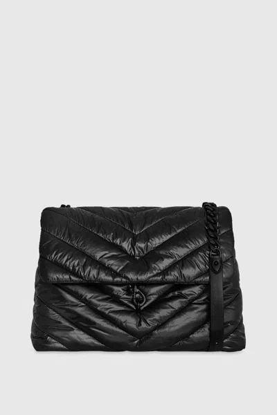 Rebecca Minkoff Edie Nylon Xl Shoulder Bag In Black