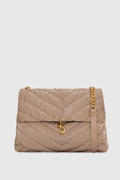 Rebecca Minkoff Edie Nylon Xl Shoulder Bag In Pink