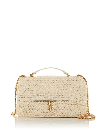 Rebecca Minkoff Edie Shoulder Bag In Porcelain