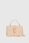 Rebecca Minkoff Edie Top Handle Satchel With Diamond Quilt Bag In Brown