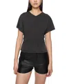 Rebecca Minkoff Elsie Cotton Top In Black