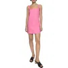 Rebecca Minkoff Evelyn Sleeveless Linen Sheath Minidress