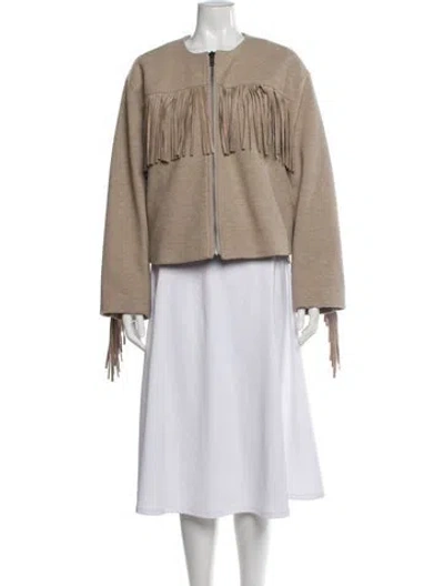Pre-owned Rebecca Minkoff Evening Jacket In Gray