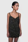 Rebecca Minkoff Fallon Mini Dress Romper In True Black