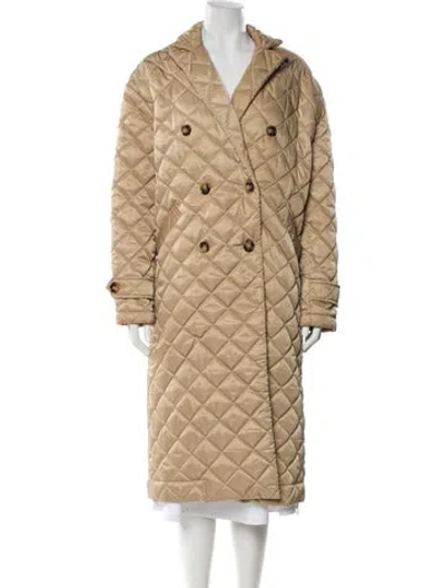Pre-owned Rebecca Minkoff Faux Fur Coat In Neutral