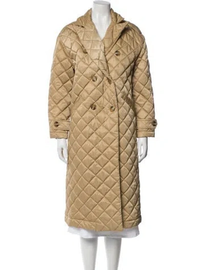 Pre-owned Rebecca Minkoff Faux Fur Coat In Neutral