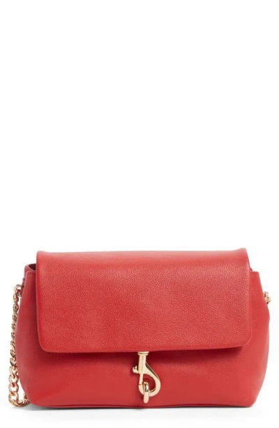 Rebecca Minkoff Flap Crossbody Bag In Red