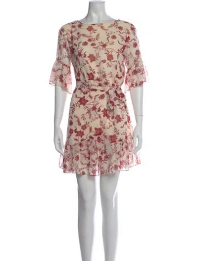 Pre-owned Rebecca Minkoff Floral Print Mini Dress