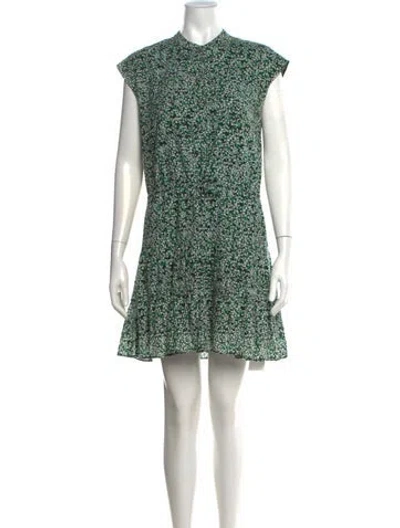Pre-owned Rebecca Minkoff Floral Print Mini Dress In Multi