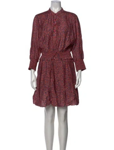 Pre-owned Rebecca Minkoff Floral Print Mini Dress W/ Tags In Multi