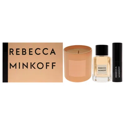 Rebecca Minkoff For Women - 3 Pc Gift Set 3.4oz Edp Spray, 14ml Edp Spray, 6.3oz Candle In Multi