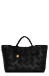 Rebecca Minkoff Frankie Woven Leather Tote
