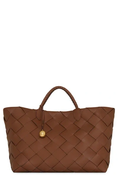 Rebecca Minkoff Frankie Woven Leather Tote