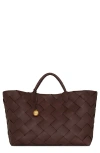 Rebecca Minkoff Frankie Woven Leather Tote