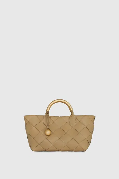 Rebecca Minkoff Frankie Woven Mini Tote Bag