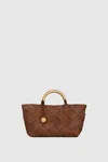 Rebecca Minkoff Frankie Woven Mini Tote Bag
