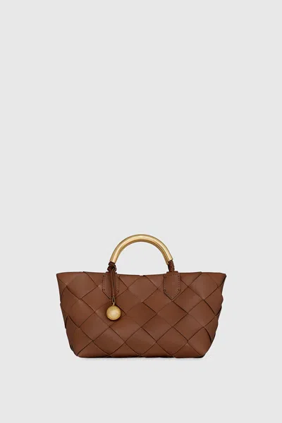 Rebecca Minkoff Frankie Woven Mini Tote Bag