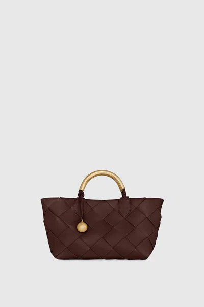 Rebecca Minkoff Frankie Woven Mini Tote Bag