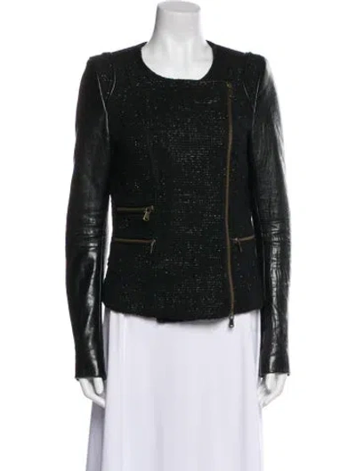 Pre-owned Rebecca Minkoff Fur Jacket In Multi