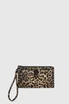 Rebecca Minkoff G Elongated Card Case Bag In Leopard