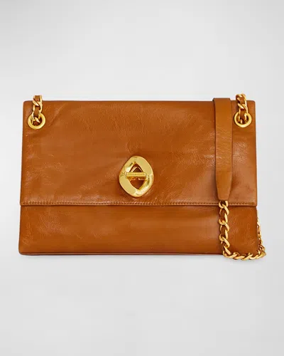 Rebecca Minkoff G Large Flap Leather Crossbody Bag