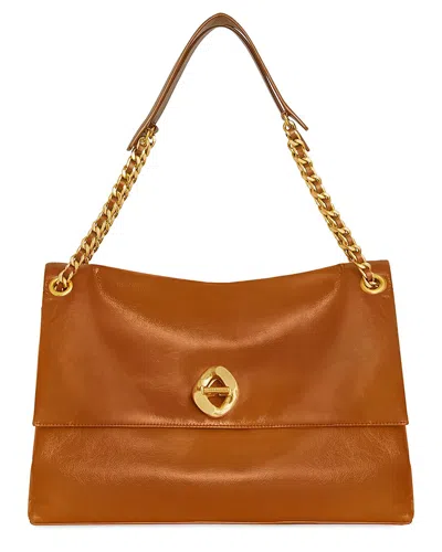 Rebecca Minkoff G Large Leather Shoulder Bag In Black