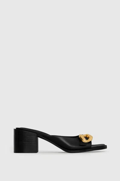 Rebecca Minkoff G Slide Sandal In Black
