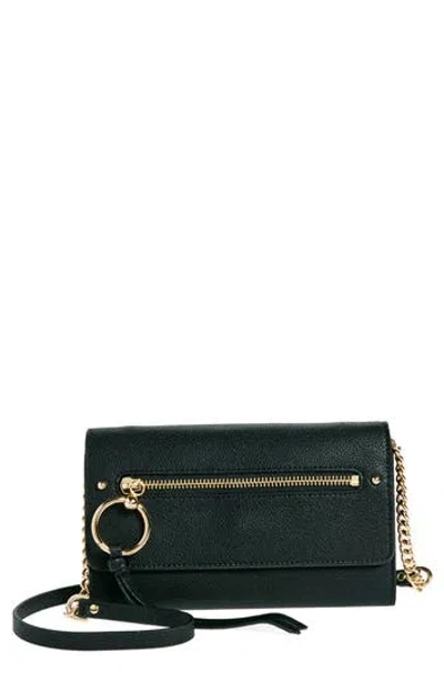 Rebecca Minkoff Gabby Crossbody Wallet In Black