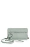 Rebecca Minkoff Gabby Crossbody Wallet In Dove