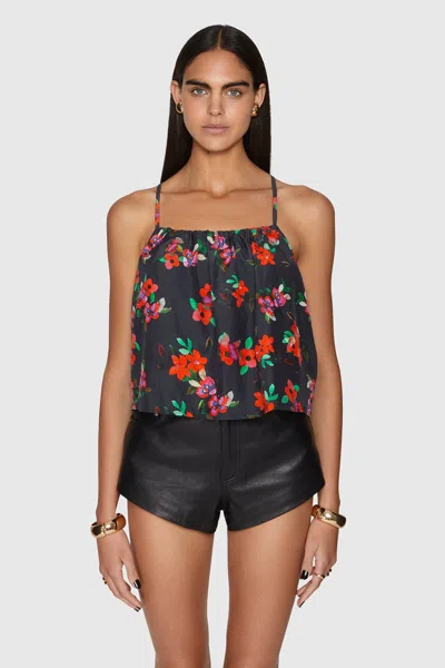 Rebecca Minkoff Gathered Tank Top In Multicolor