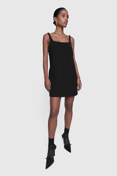 Rebecca Minkoff Goldie Romper Dress In True Black