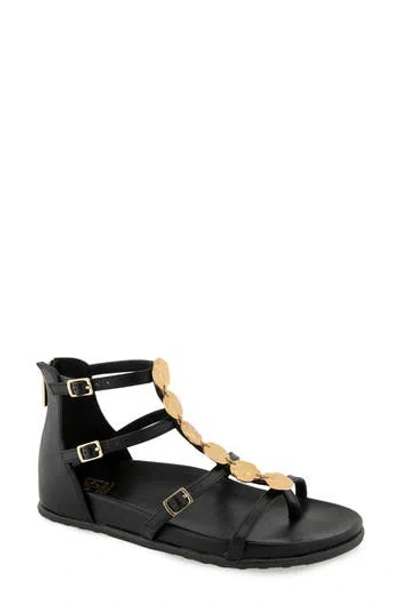 Rebecca Minkoff Hadley Cage Sandal In Black