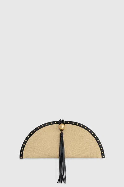 Rebecca Minkoff Half Moon Clutch With Micro Studs Bag