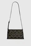 Rebecca Minkoff Heart Studded Crossbody Bag In Black