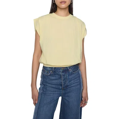 Rebecca Minkoff Holly Cap Sleeve Cotton Top