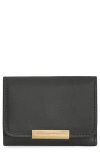 Rebecca Minkoff Insider Compact Leather Wallet In Shadow